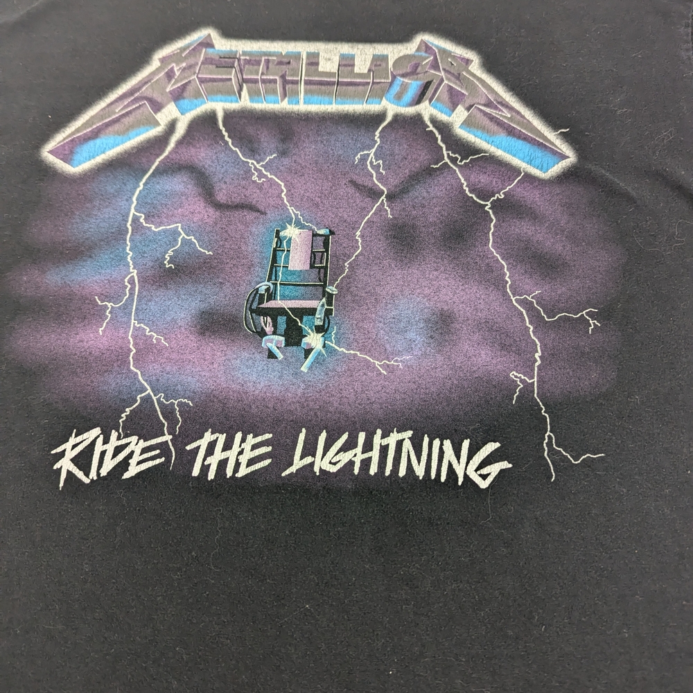 Metallica Ride the Lightning Graphic Tee